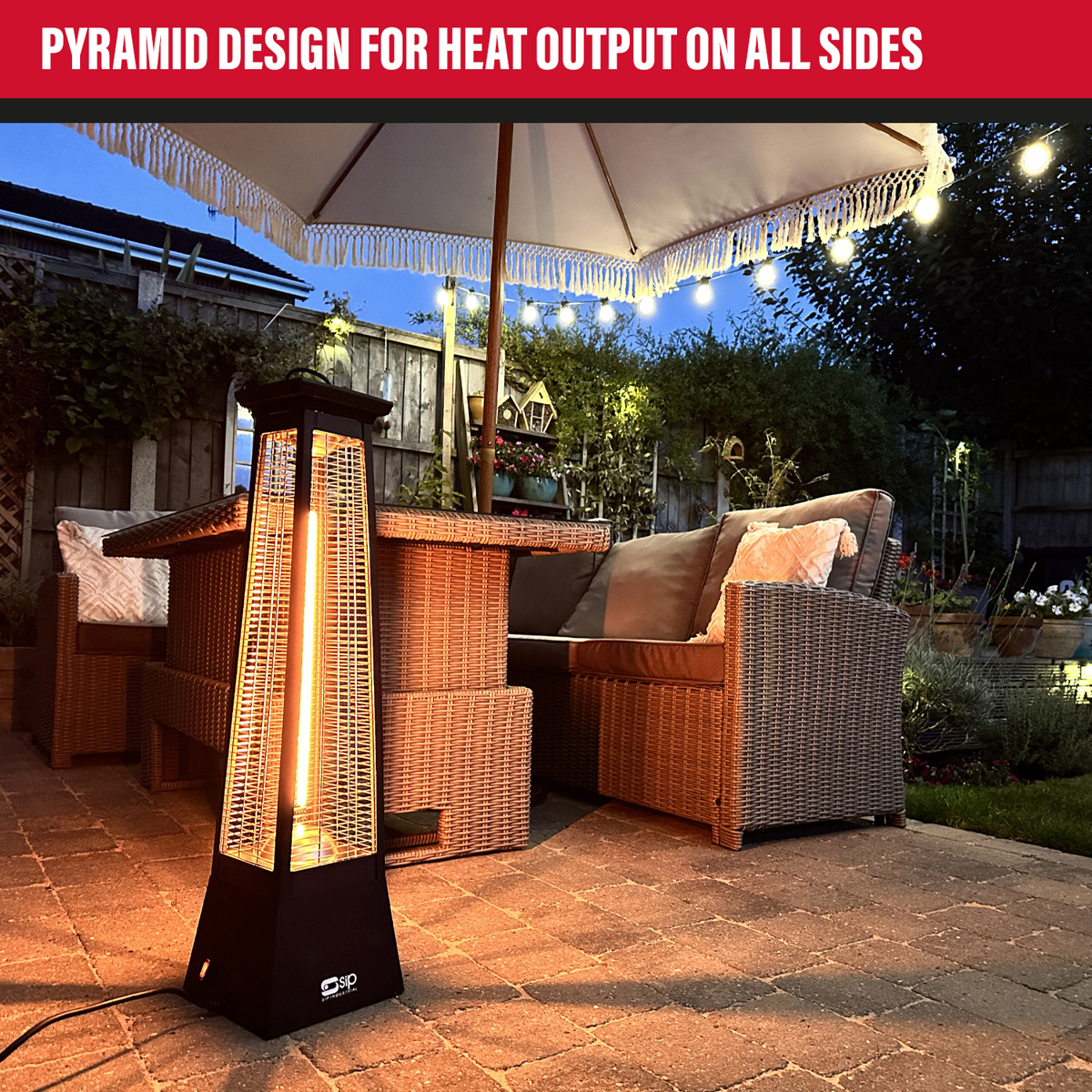 SIP Universal Free-standing Halogen Heater